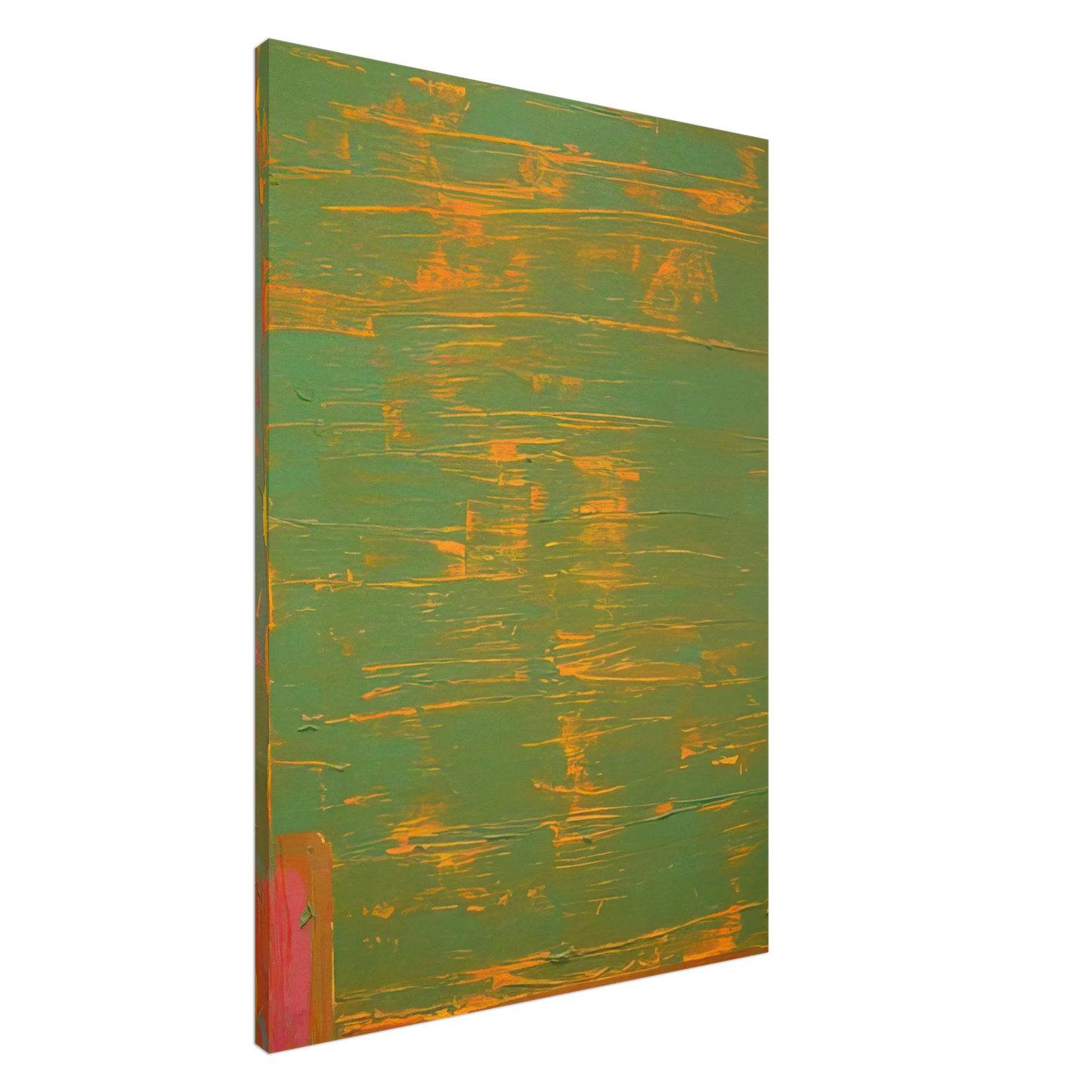 John Hoyland - 22.8.74 - 1974 Canvas - 20x30 cm / 8x12 inches-canvas