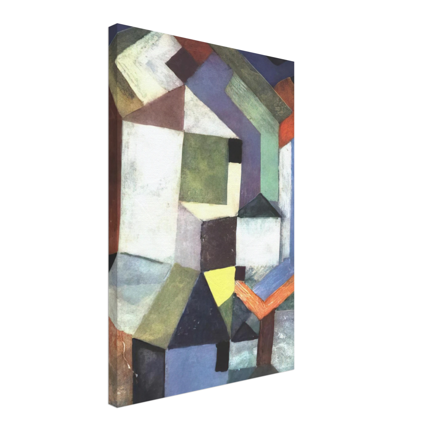 Paul Klee - PIOUS NORTHERN LANDSCAPE 1917 Canvas - 70x100 cm / 28x40 inches-canvas