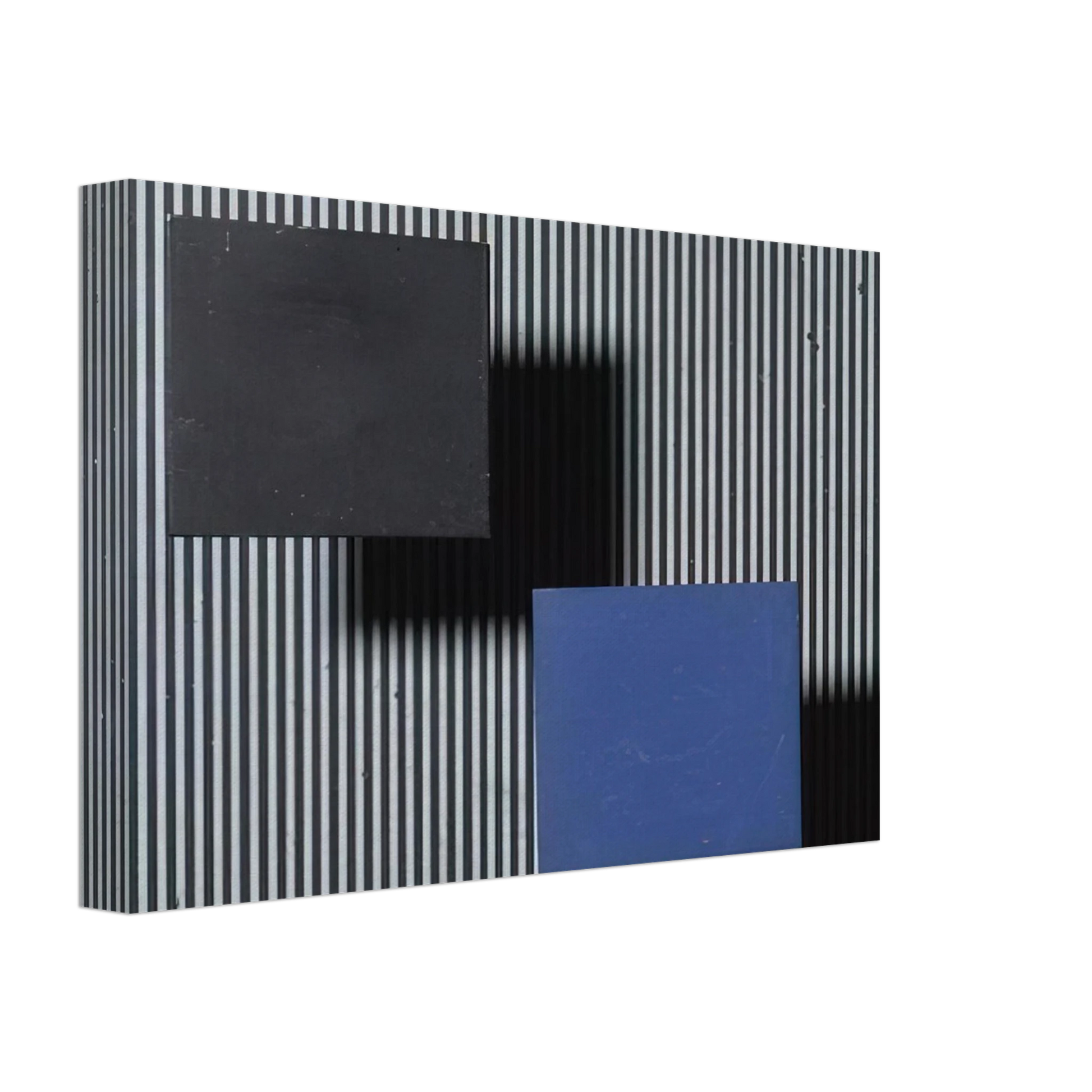 Jesus Rafael Soto - DOS CUADRITOS Canvas - 70x100 cm / 28x40 inches-canvas