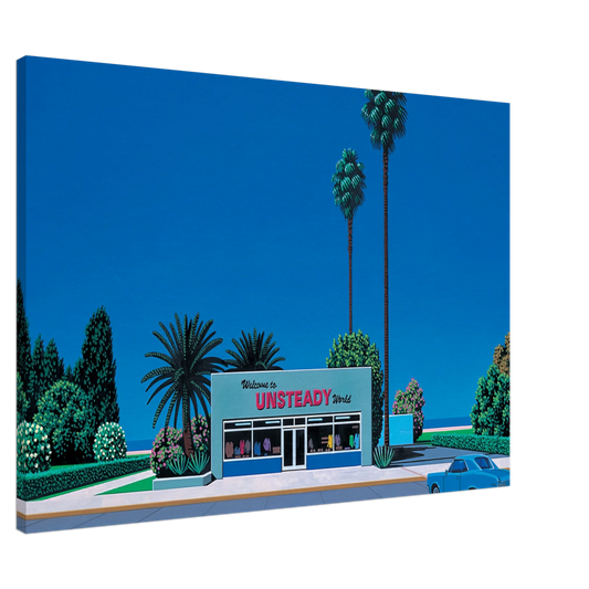 Hiroshi Nagai - Unsteady World Canvas - 20x30 cm / 8x12 inches-canvas
