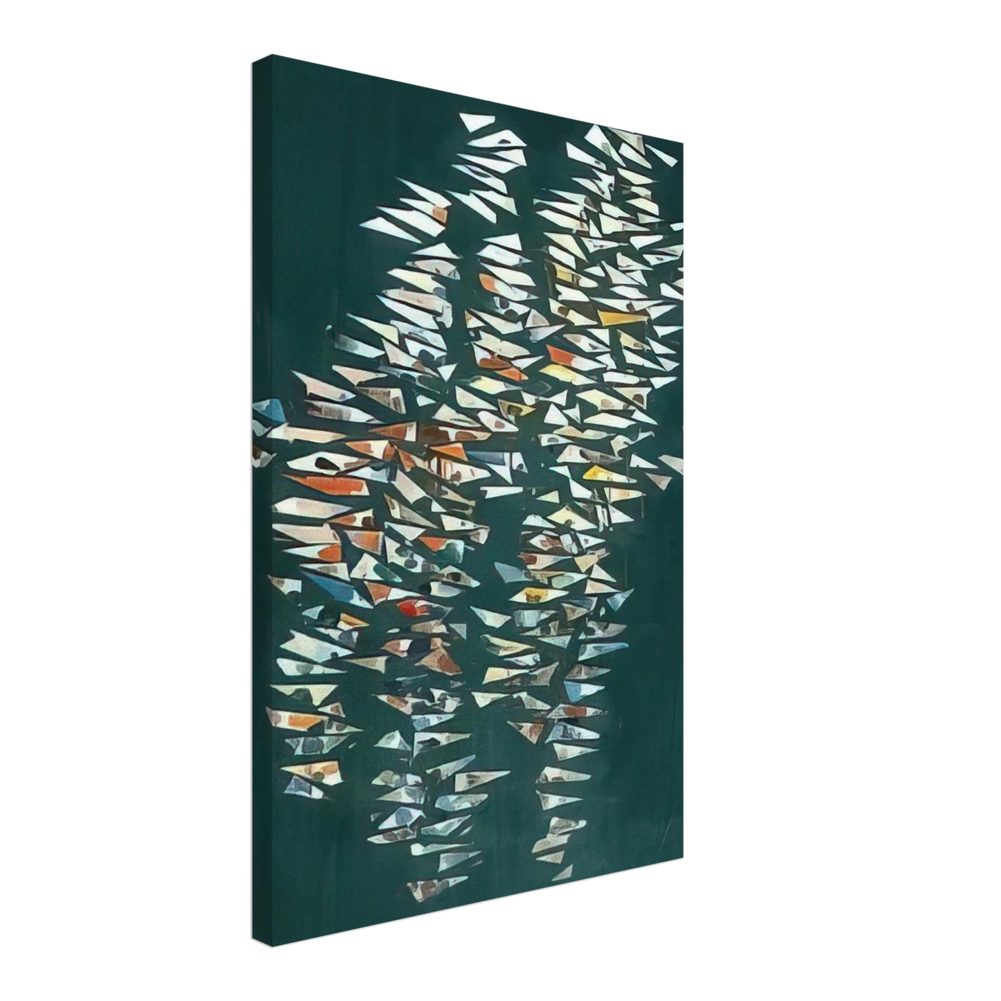 Robert Goodnough - NZT - 1999 Canvas - 40x60 cm / 16x24 inches-canvas