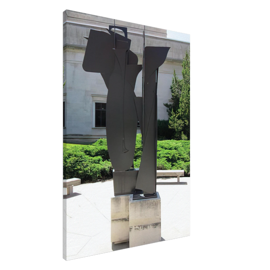 Louise Nevelson - SEVENTH DECADE GARDEN IX X 1970 Canvas - 20x30 cm / 8x12 inches-canvas