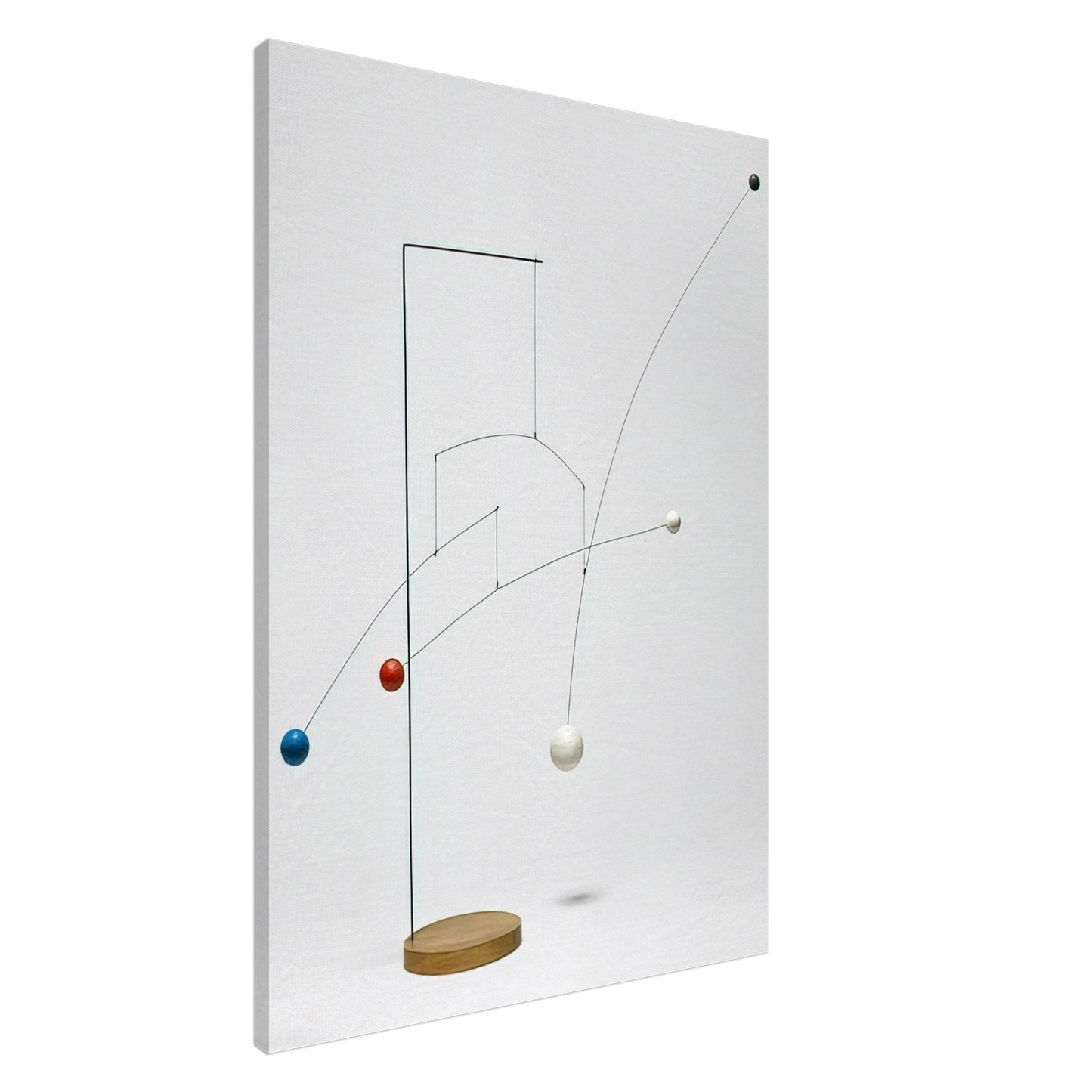 Alexander Calder - UNTITLED 1935 Canvas - 20x30 cm / 8x12 inches-canvas