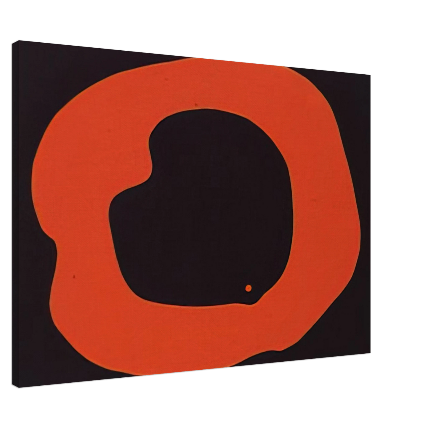 Jiro Yoshihara - Untitled - Art Informel, Minimalism Canvas - 20x30 cm / 8x12 inches-canvas