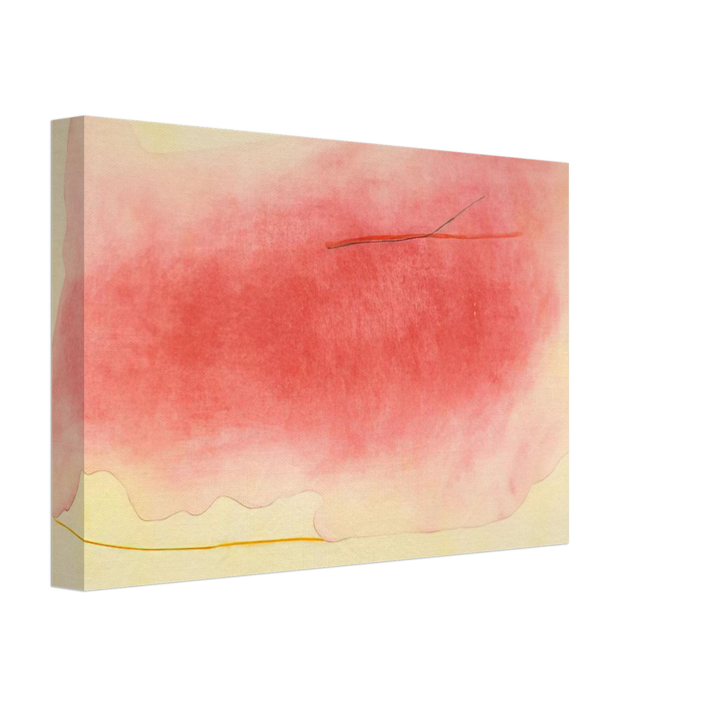 Helen Frankenthaler - Nepenthe - 1972 Canvas - 70x100 cm / 28x40 inches-canvas