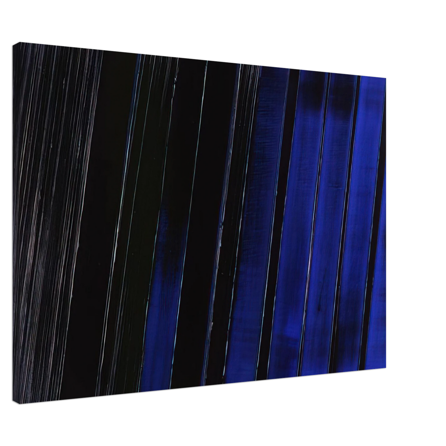 Pierre Soulages - Peinture 11 Juillet 1987 - 1987 Canvas - 20x30 cm / 8x12 inches-canvas