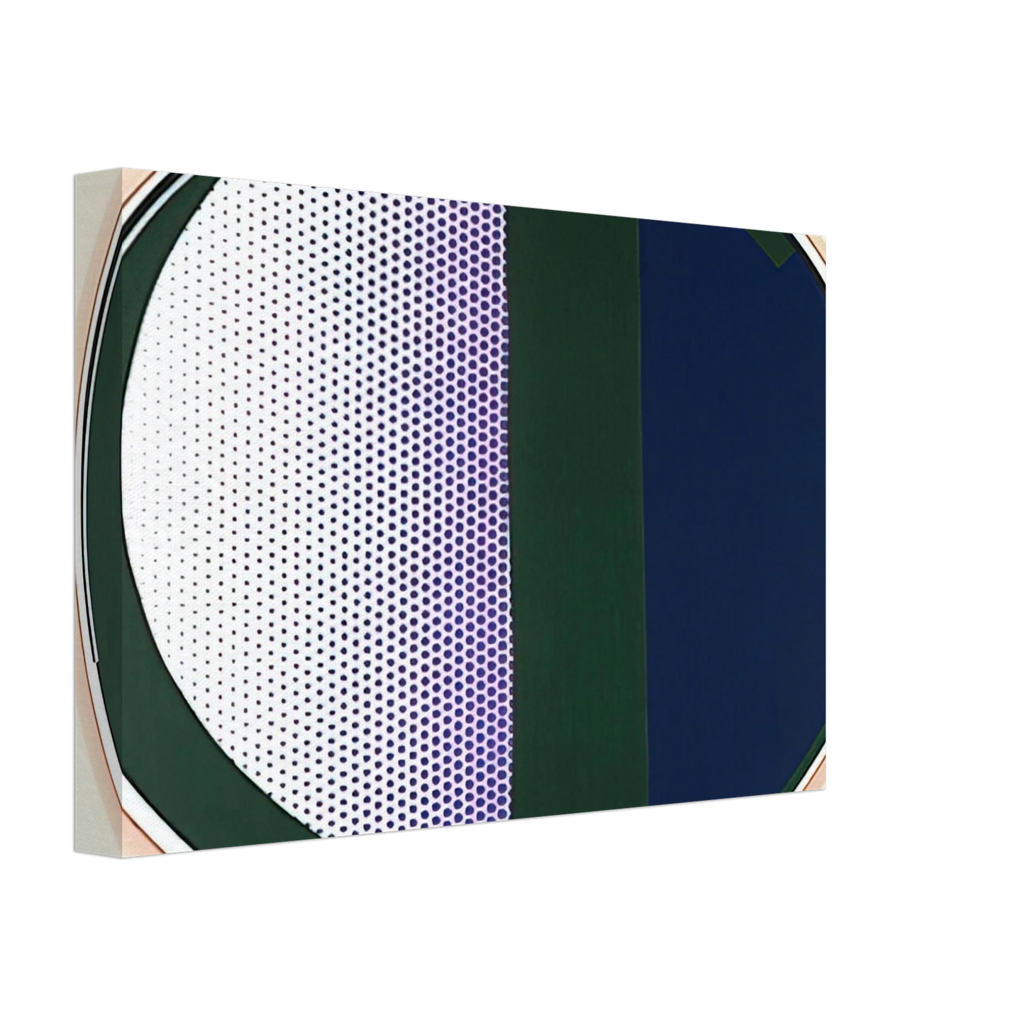 Roy Lichtenstein - MIRROR 1972 Canvas - 70x100 cm / 28x40 inches-canvas