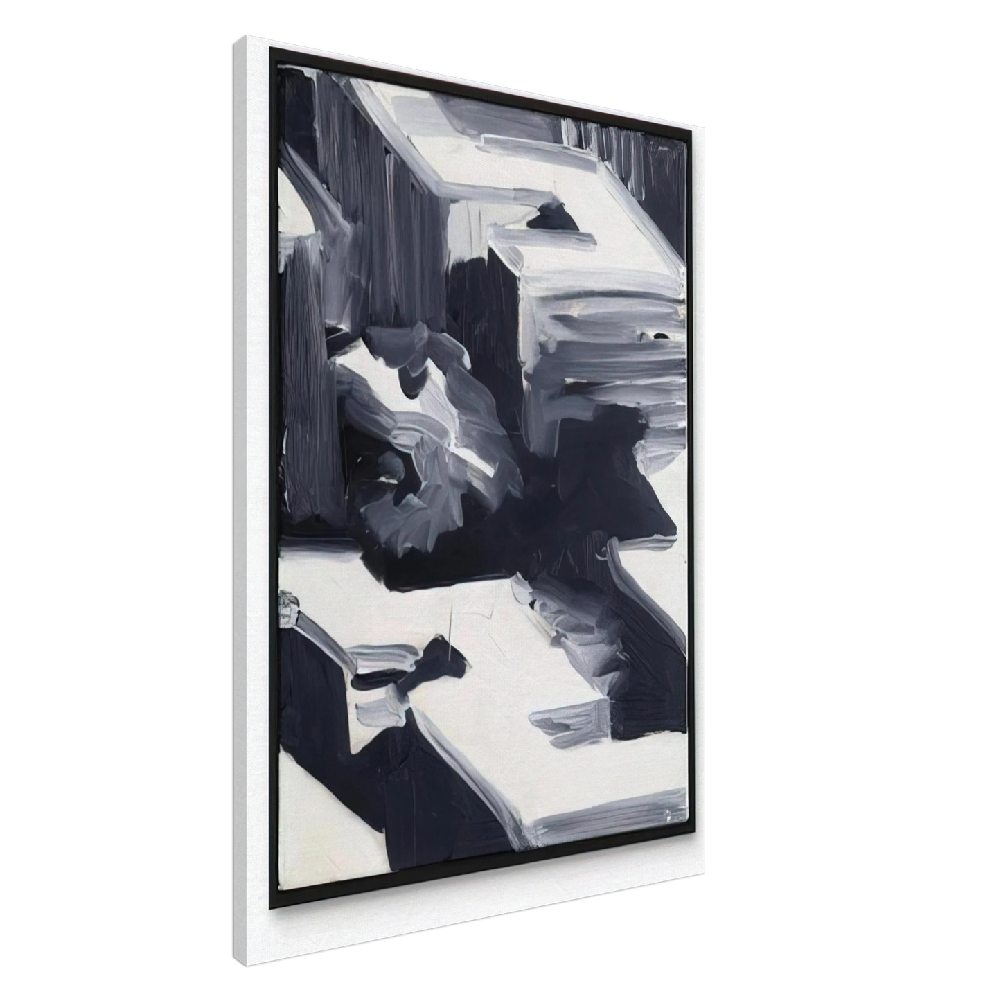 Gerhard Richter - TOWNSCAPE 1968 1 Canvas - 20x30 cm / 8x12 inches-canvas