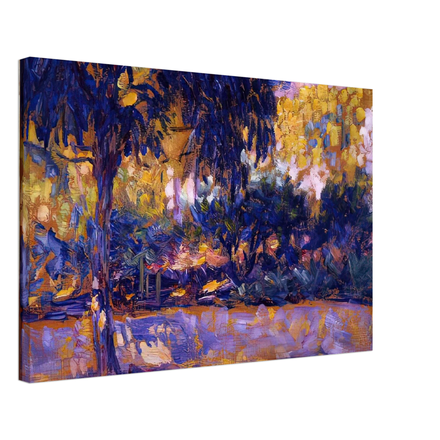 Henri Matisse - LANDSCAPE WITH EUCALYPTUS TREES AND RIVER TREES IN FRONT OF A RIVER 1908 Canvas - 40x60 cm / 16x24 inches-canvas