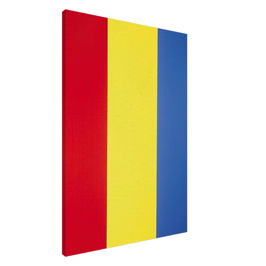 Brice Marden - Red Yellow Blue Painting No. 1 - 1974 Canvas - 20x30 cm / 8x12 inches-canvas