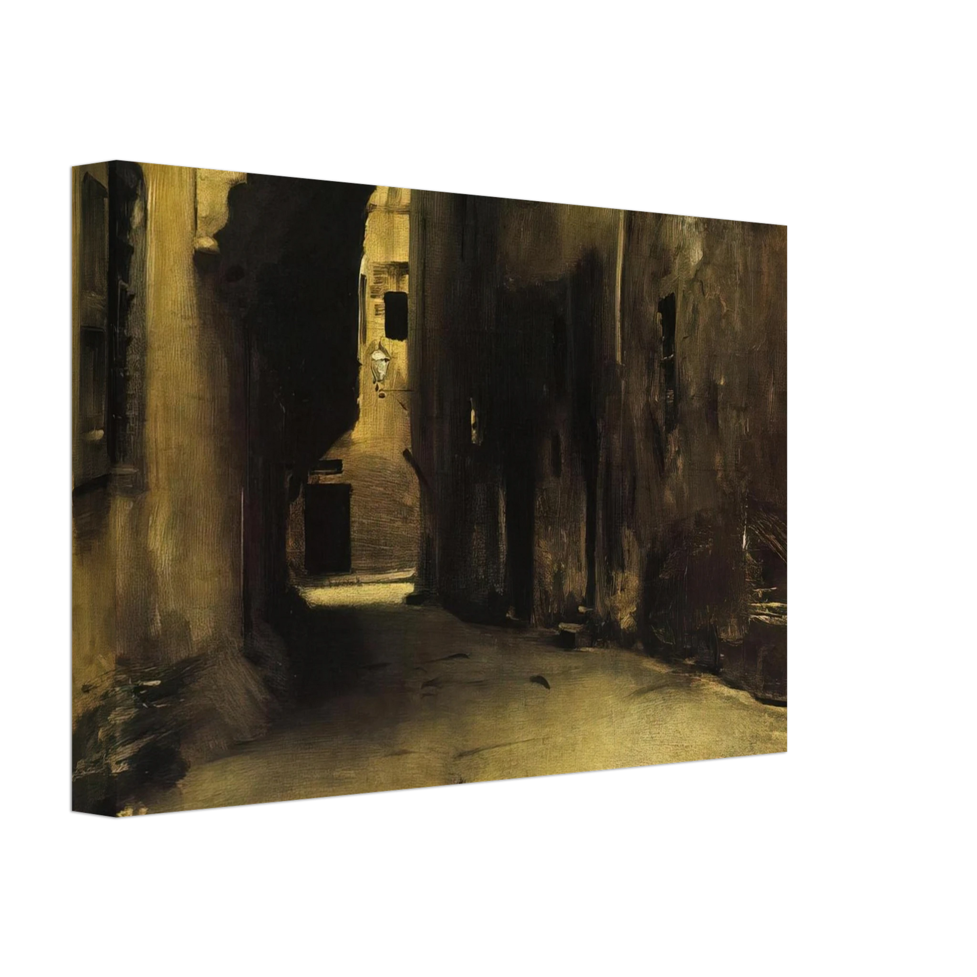 John Singer Sargent - A Street in Venice Canvas - 40x60 cm / 16x24 inches-canvas