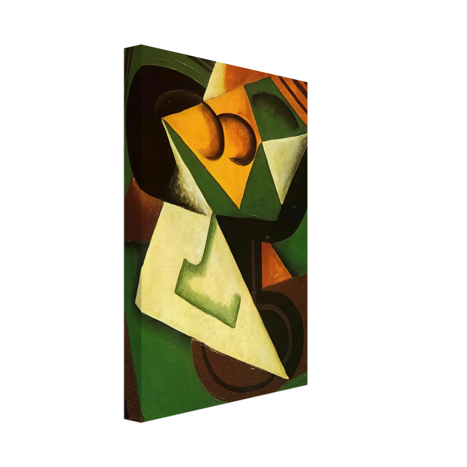 Juan Gris - FRUIT BOWL AND FRUIT Canvas - 70x100 cm / 28x40 inches-canvas