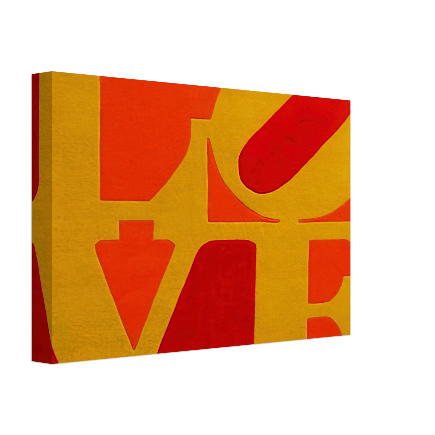 Robert Indiana - Chosen Love Canvas - 40x60 cm / 16x24 inches-canvas