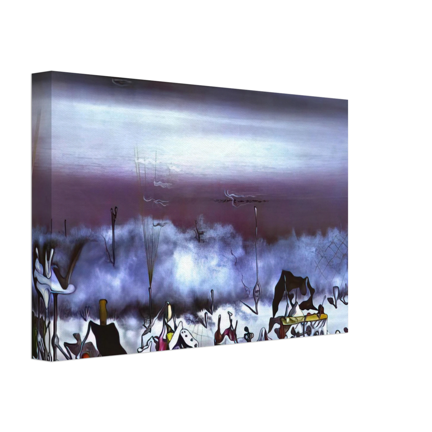 Yves Tanguy - The Ribbon of Extremes Canvas - 40x60 cm / 16x24 inches-canvas