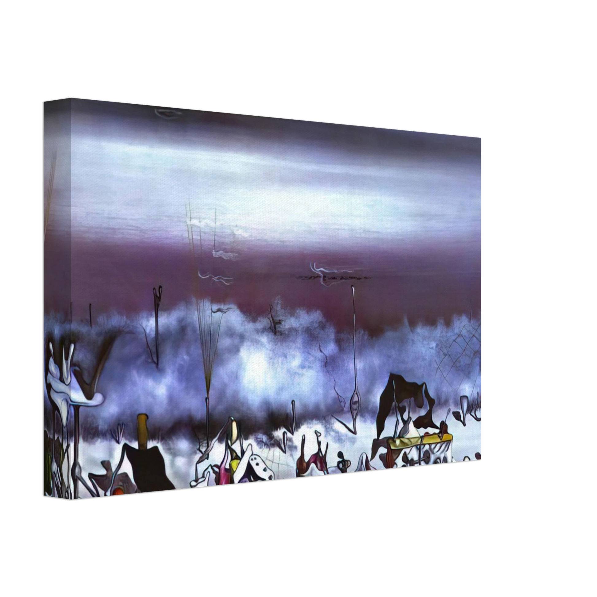 Yves Tanguy - The Ribbon of Extremes Canvas - 40x60 cm / 16x24 inches-canvas