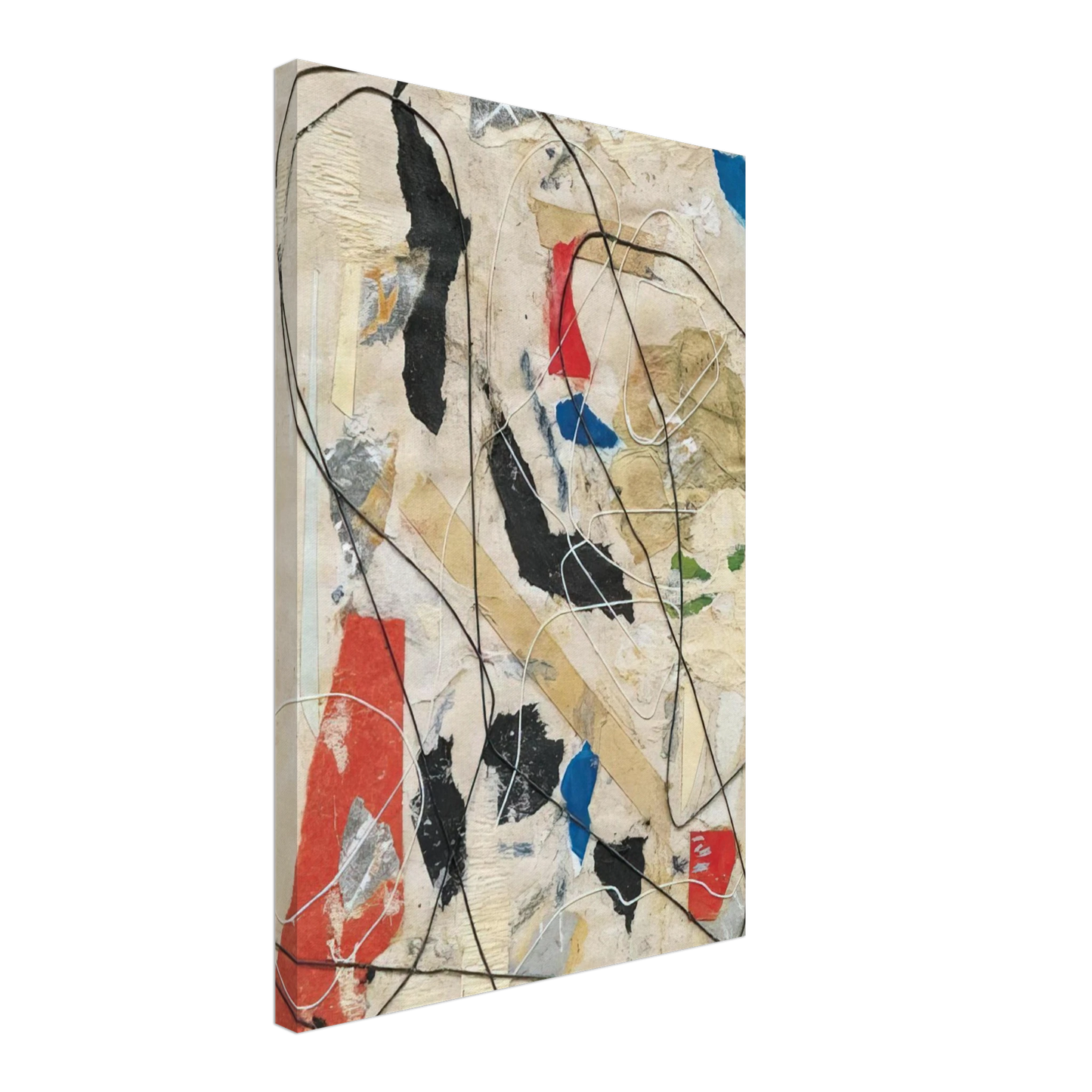 Anne Ryan - Number 236 - Abstract Expressionism Canvas - 40x60 cm / 16x24 inches-canvas