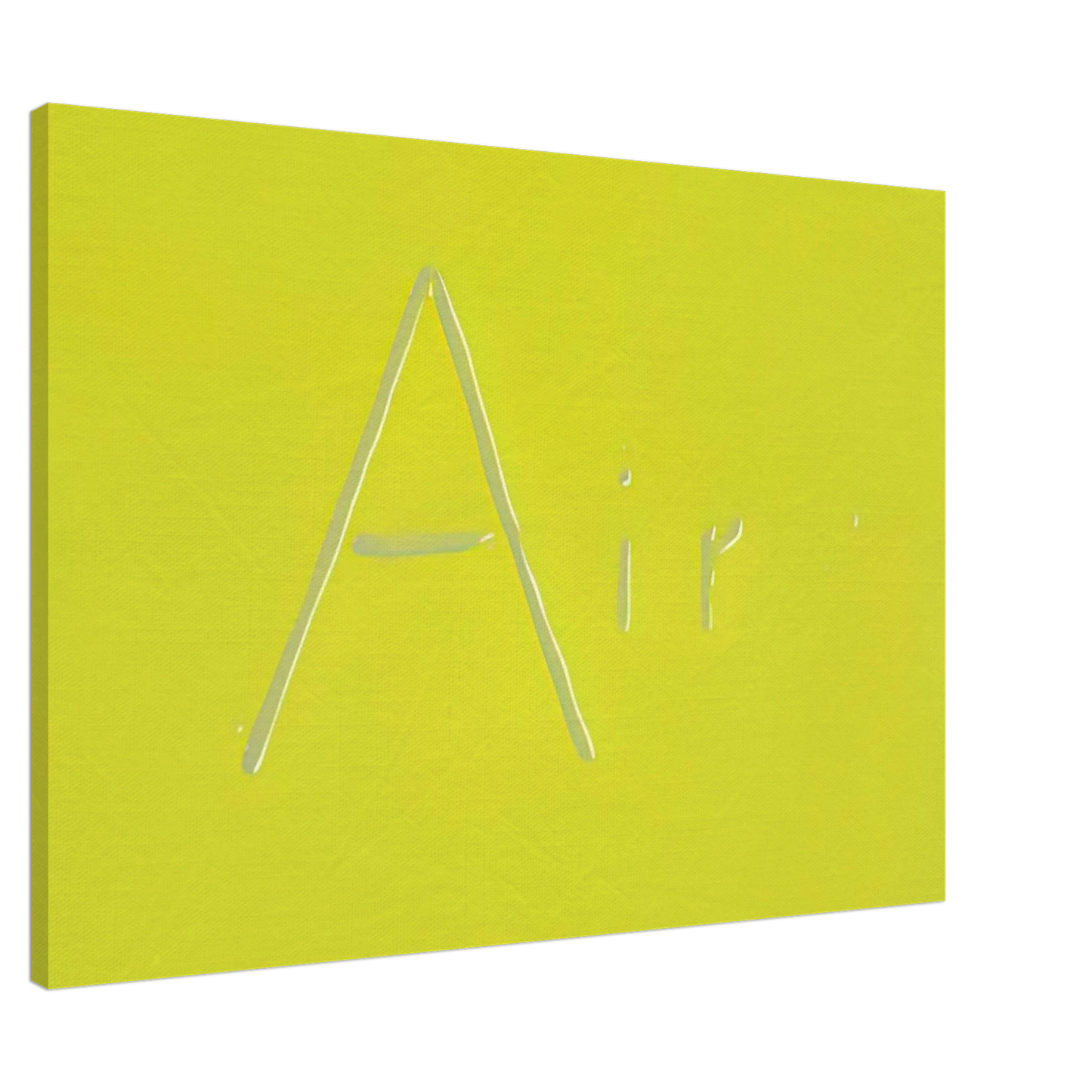 Edward Ruscha - AIR 1969 Canvas - 20x30 cm / 8x12 inches-canvas