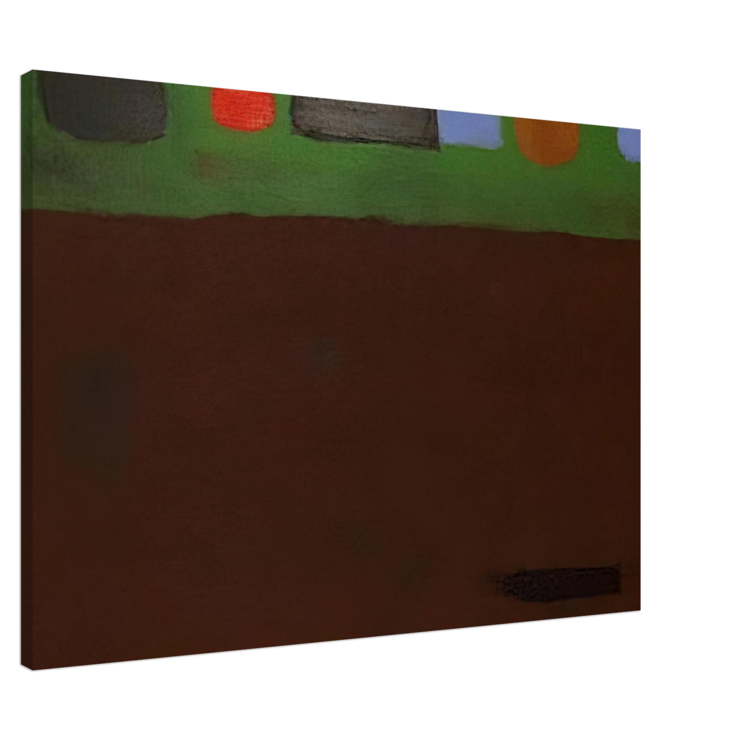 Adolph Gottlieb - Mood - 1967 Canvas - 20x30 cm / 8x12 inches-canvas