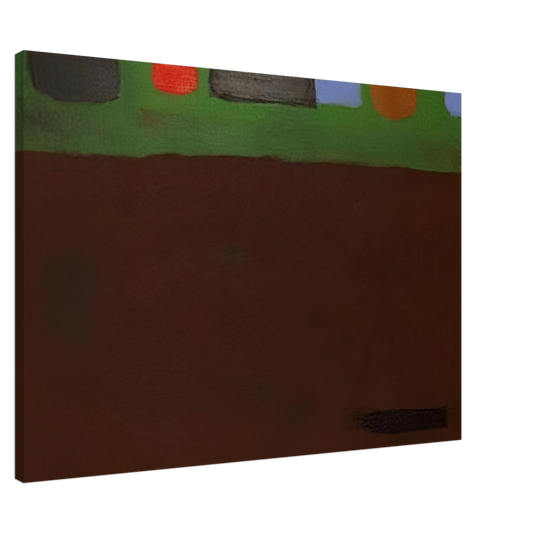 Adolph Gottlieb - Mood - 1967 Canvas - 20x30 cm / 8x12 inches-canvas