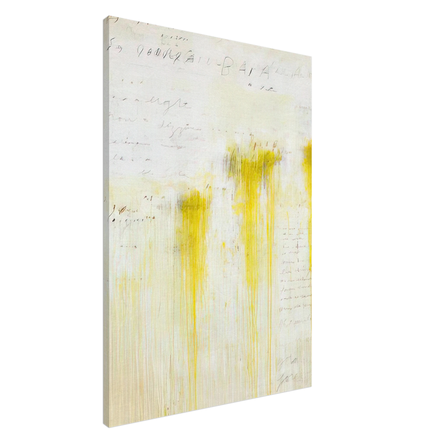 Cy Twombly - Quattro Stagioni II. Estate Canvas - 20x30 cm / 8x12 inches-canvas