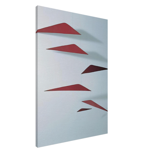 Bruno Munari - Useless Machine - 1947 Canvas - 20x30 cm / 8x12 inches-canvas