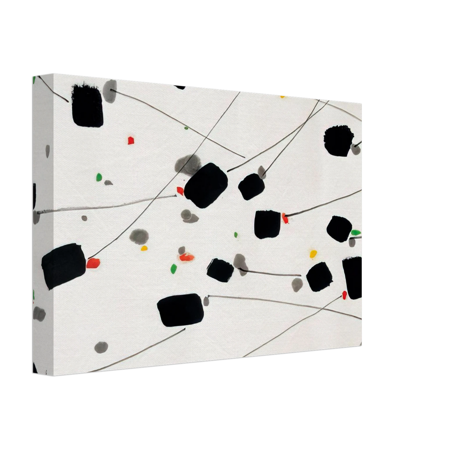 Wu Guanzhong - Spring Breeze - 2001 Canvas - 40x60 cm / 16x24 inches-canvas