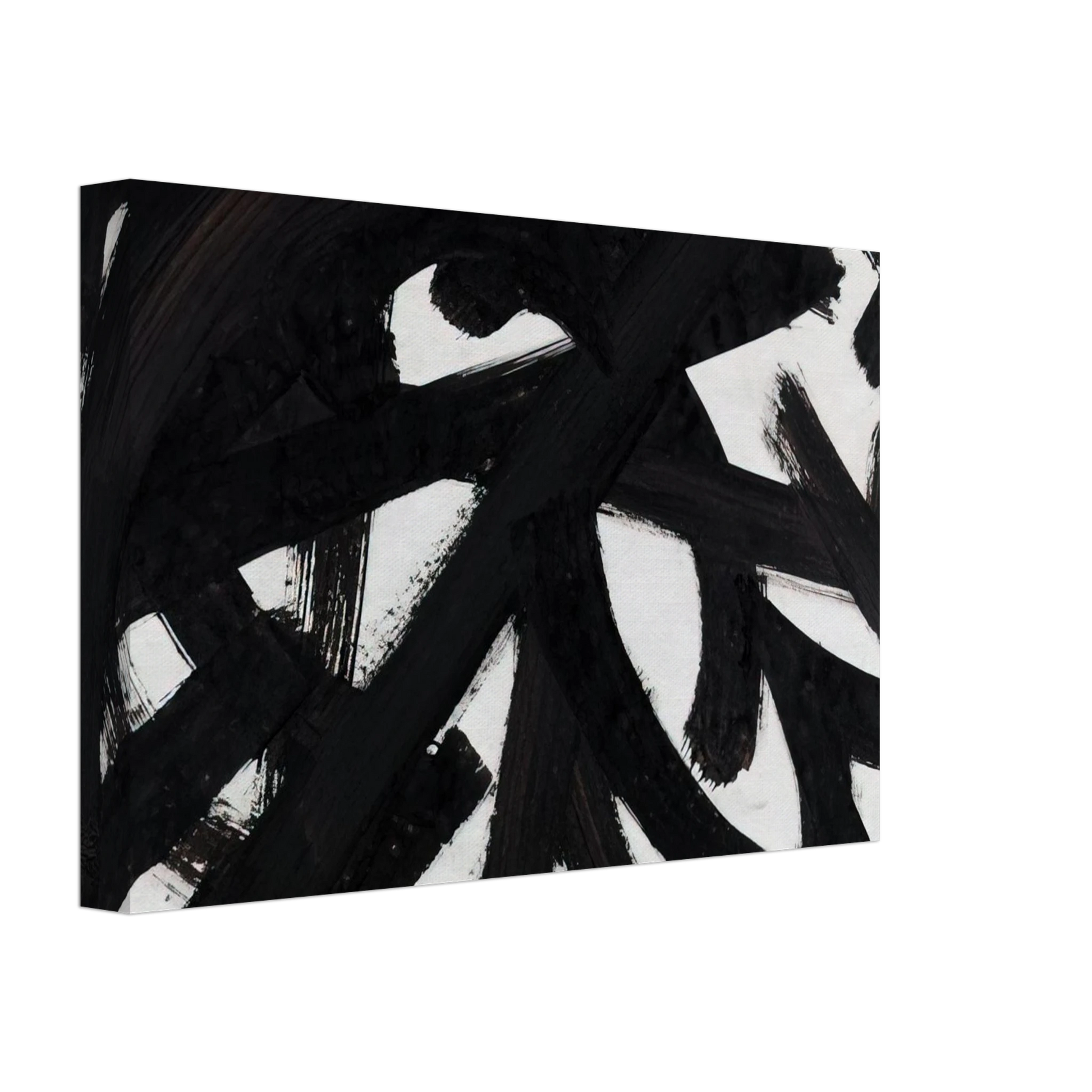 Pierre Soulages - Brou de noix sur papier 48 x 62,5 cm, 1946 - 1946 Canvas - 70x100 cm / 28x40 inches-canvas