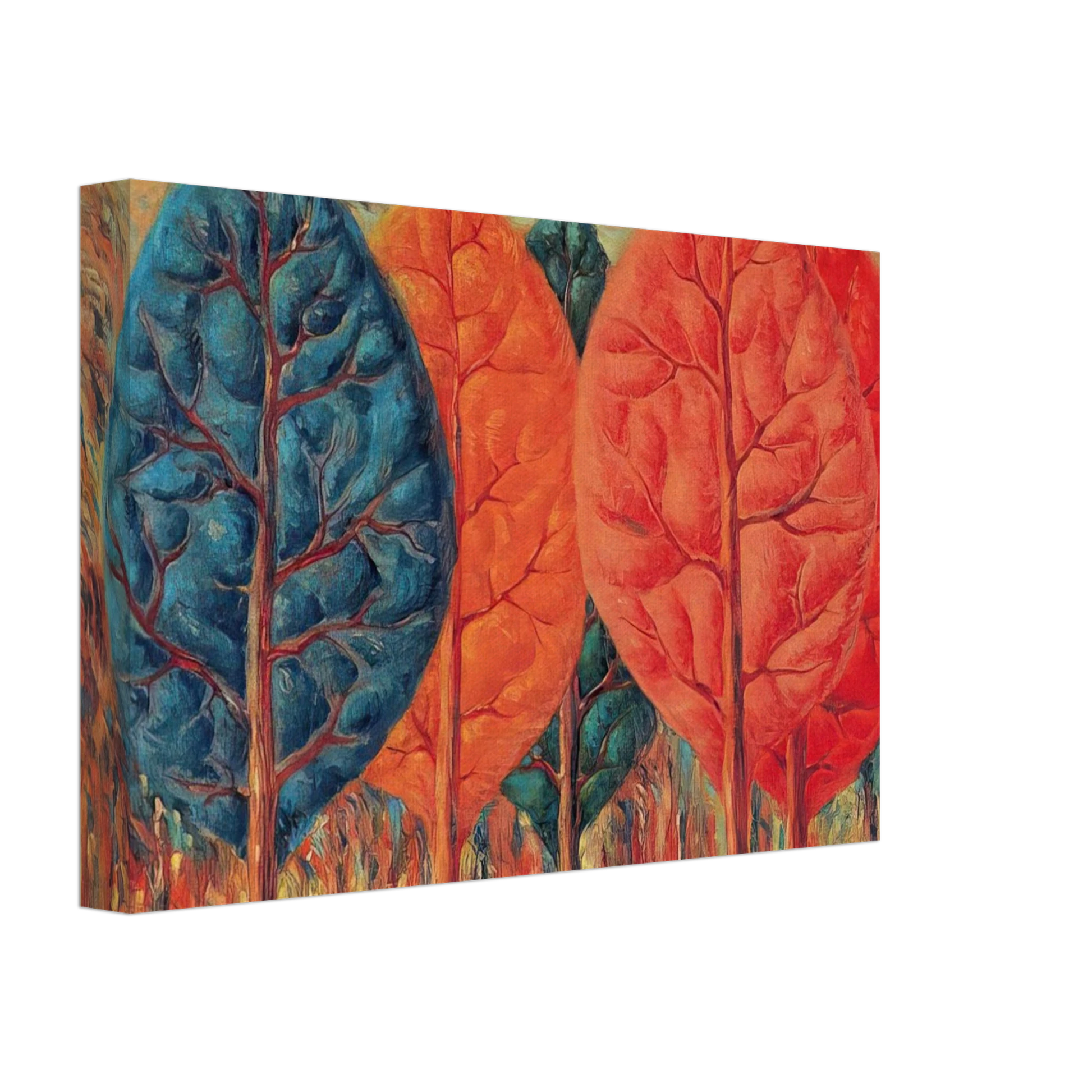 Rene Magritte - THE FIRE 1943 Canvas - 40x60 cm / 16x24 inches-canvas