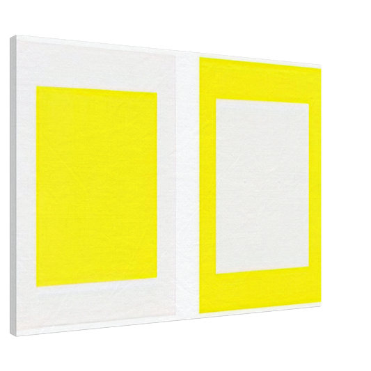 Donald Judd - Untitled Cadmium Yellow Light - 1990 Canvas - 20x30 cm / 8x12 inches-canvas