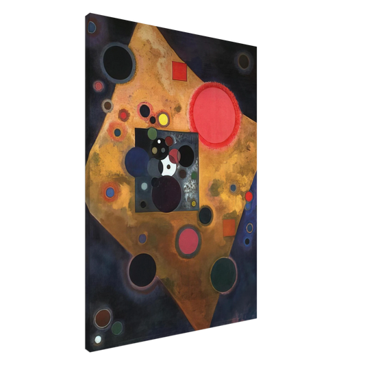 Wassily Kandinsky - ACCENT ON ROSE 1926 Canvas - 20x30 cm / 8x12 inches-canvas