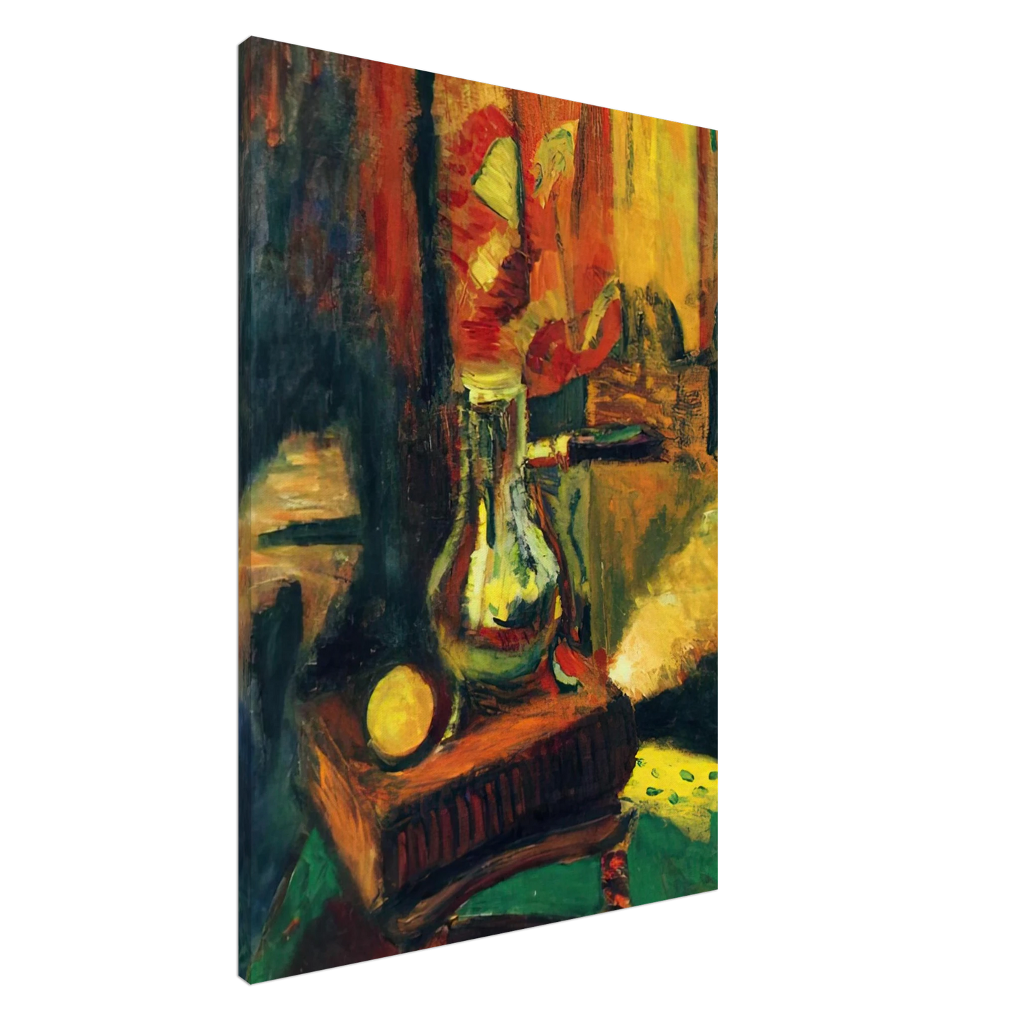Henri Matisse - STILL LIFE WITH CHOCOLATE POT 1900 Canvas - 20x30 cm / 8x12 inches-canvas