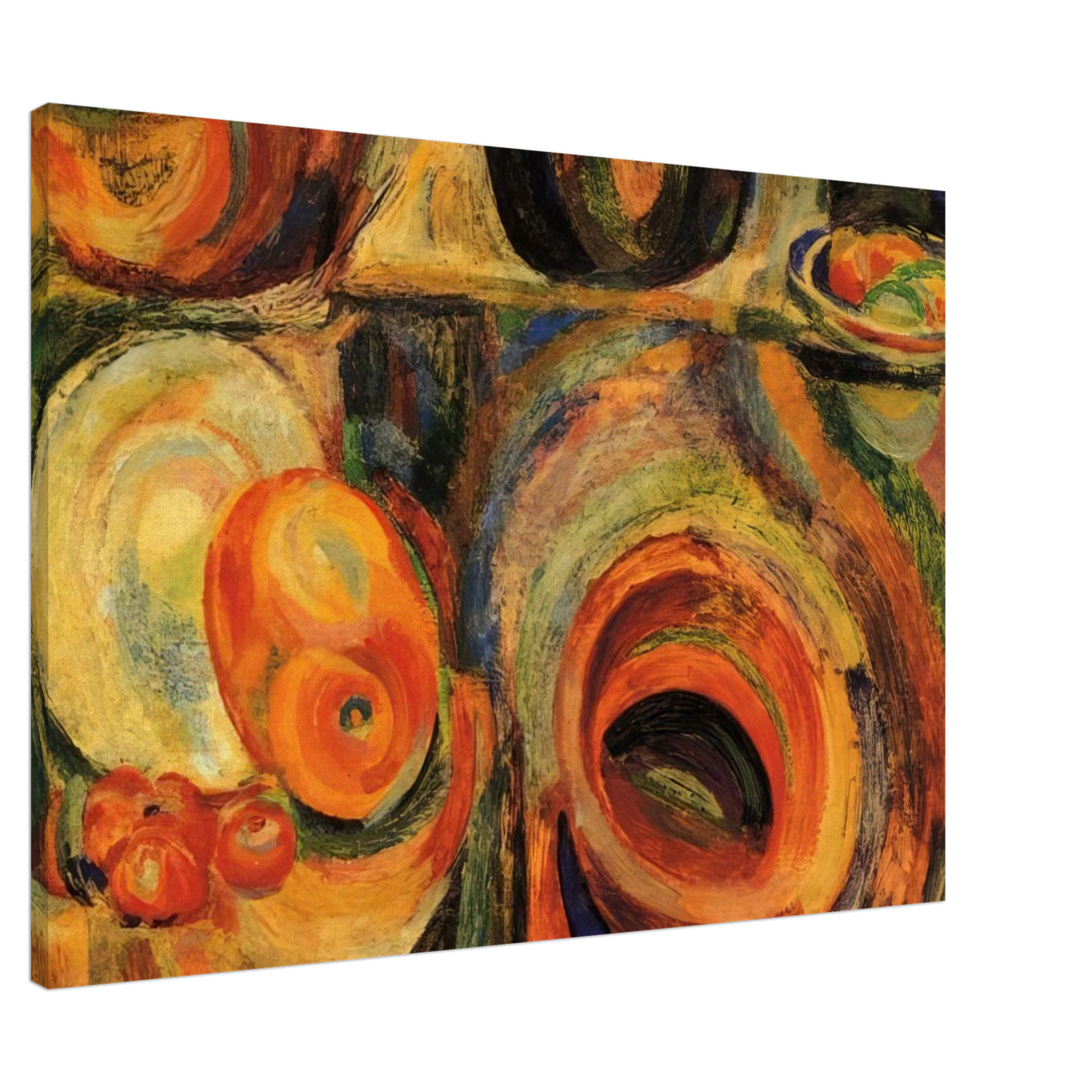 Sonia Delaunay - PORTUGESE STILL LIFE Canvas - 20x30 cm / 8x12 inches-canvas