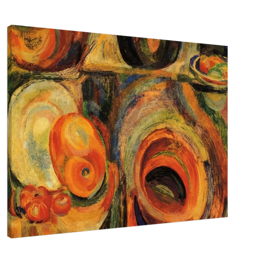 Sonia Delaunay - PORTUGESE STILL LIFE Canvas - 20x30 cm / 8x12 inches-canvas