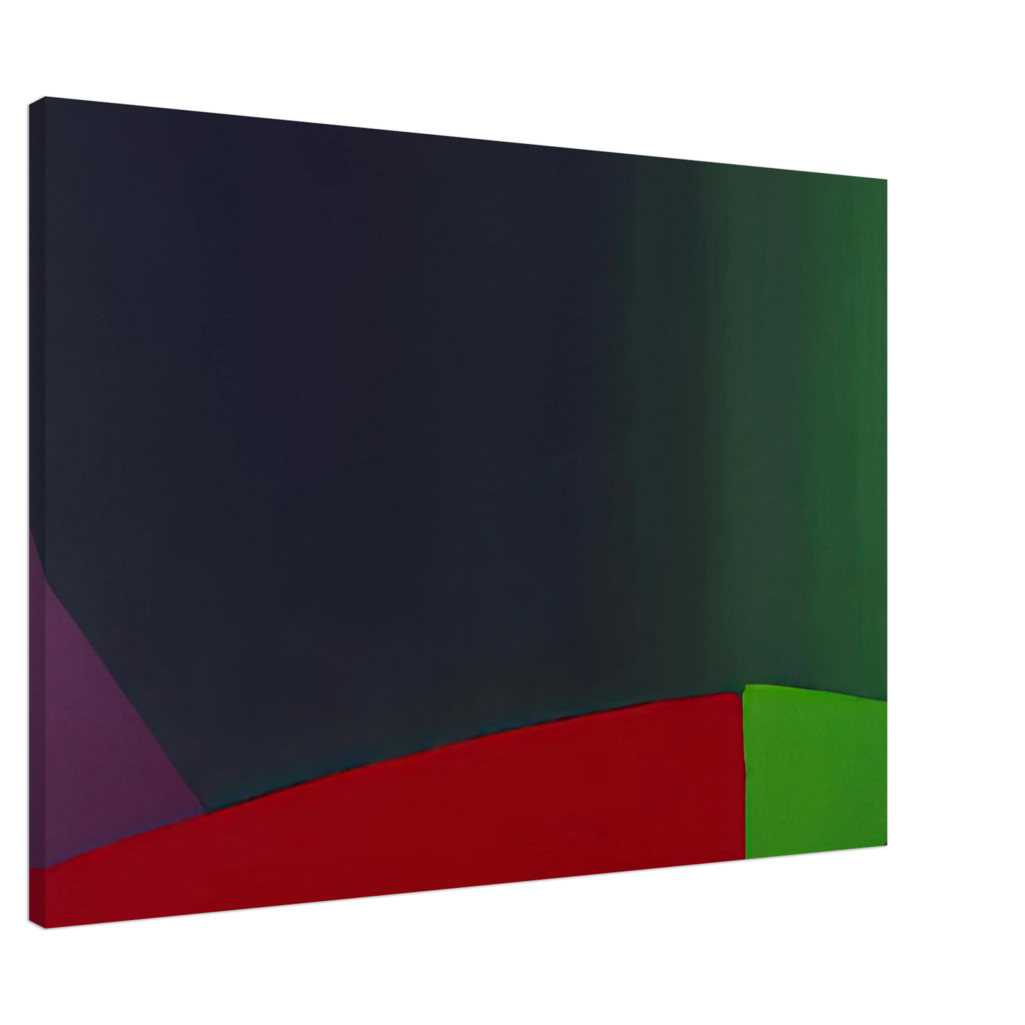 John Hoyland - 6.3.66 - 1966 Canvas - 20x30 cm / 8x12 inches-canvas