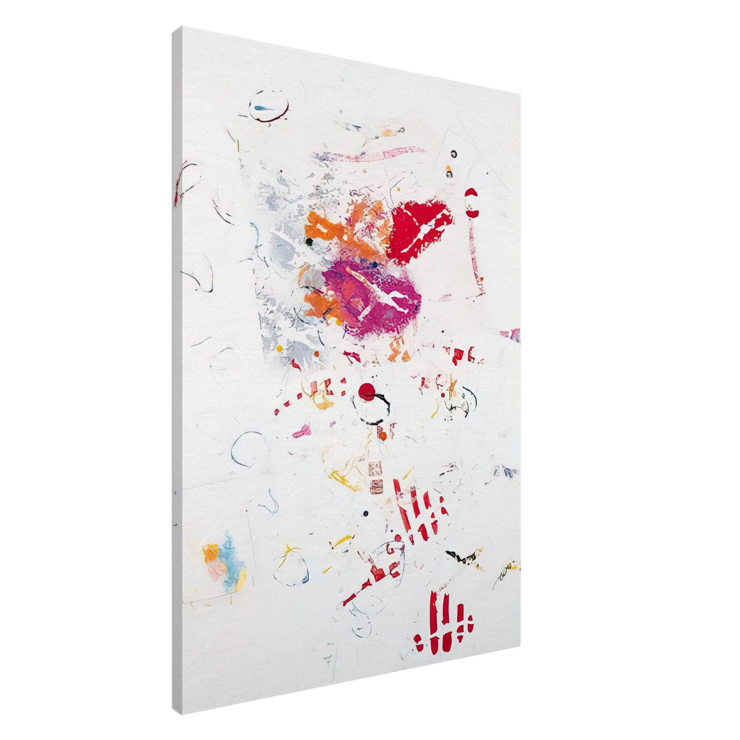 Alighiero Boetti - UNTITLED 1 Canvas - 20x30 cm / 8x12 inches-canvas