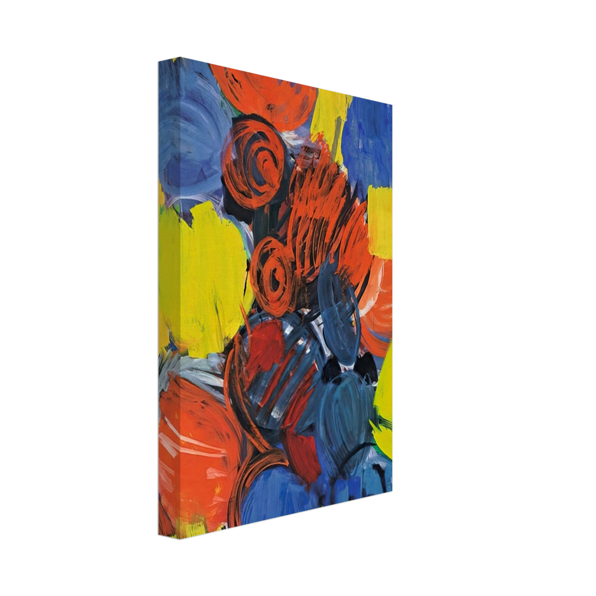 Ernst Wilhelm Nay - Weizengelb - 1962 Canvas - 70x100 cm / 28x40 inches-canvas