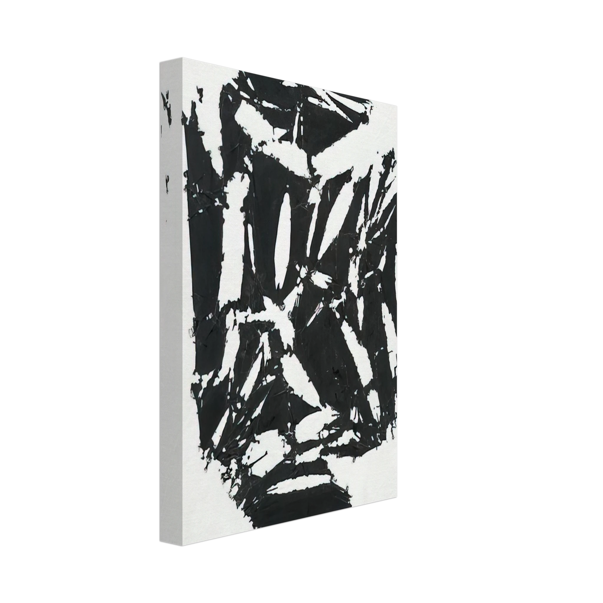 Simon Hantai - Laissee - 1994 Canvas - 70x100 cm / 28x40 inches-canvas