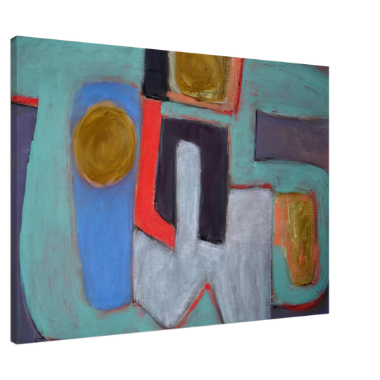 Will Barnet - Flight - 2009 United States Canvas - 20x30 cm / 8x12 inches-canvas