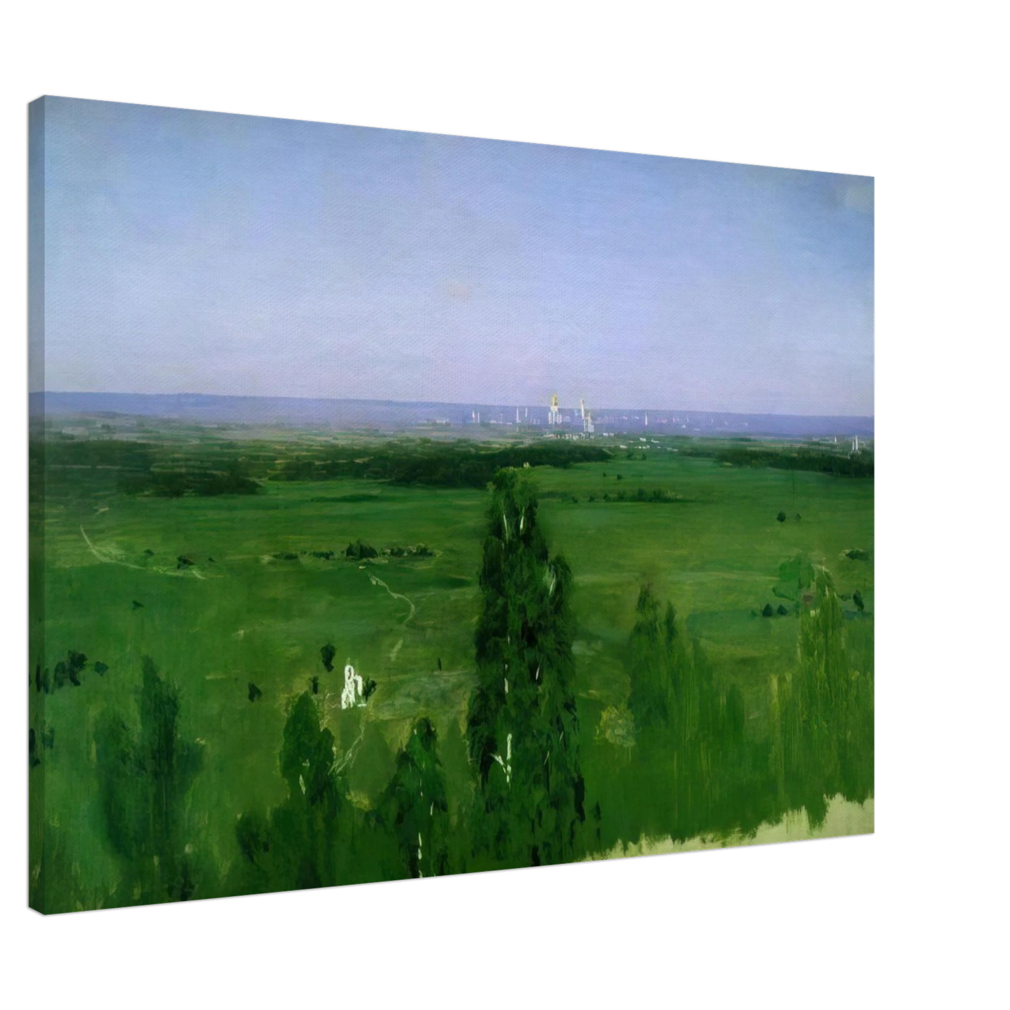 Arkhyp Kuindzhi - View on Moscow from Sparrow Hills Canvas - 20x30 cm / 8x12 inches-canvas