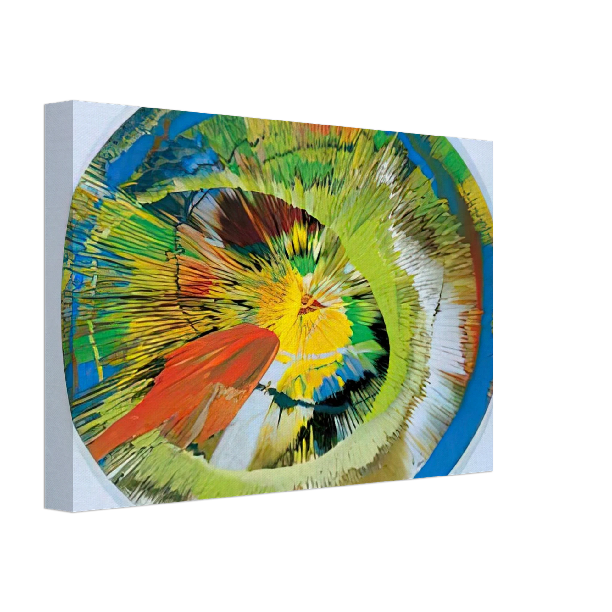 Damien Hirst - BEAUTIFUL REVOLVING SPHINCTER Canvas - 70x100 cm / 28x40 inches-canvas