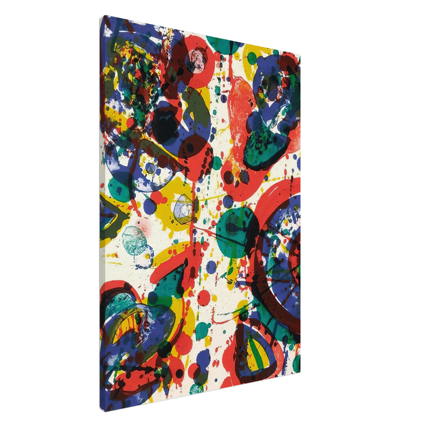 Sam Francis - Firework Canvas - 20x30 cm / 8x12 inches-canvas