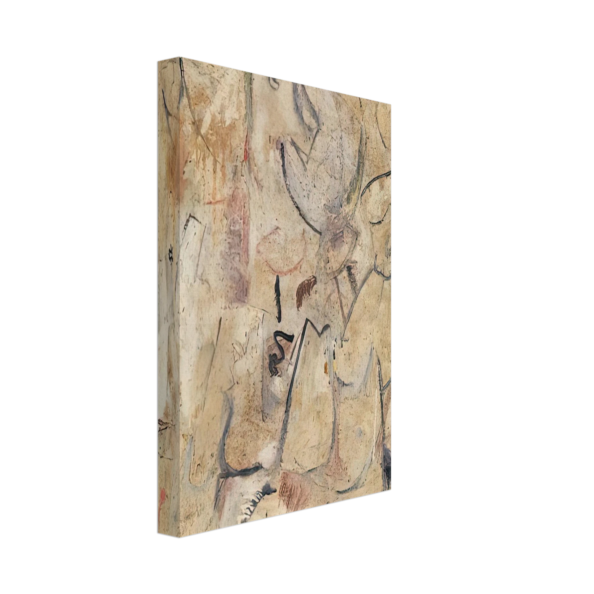 Helen Frankenthaler - Beach, 1950- Canvas - 70x100 cm / 28x40 inches-canvas