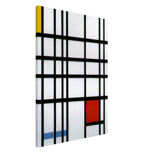 Piet Mondrian - Composition with Red, Yellow and Blue Canvas - 20x30 cm / 8x12 inches-canvas