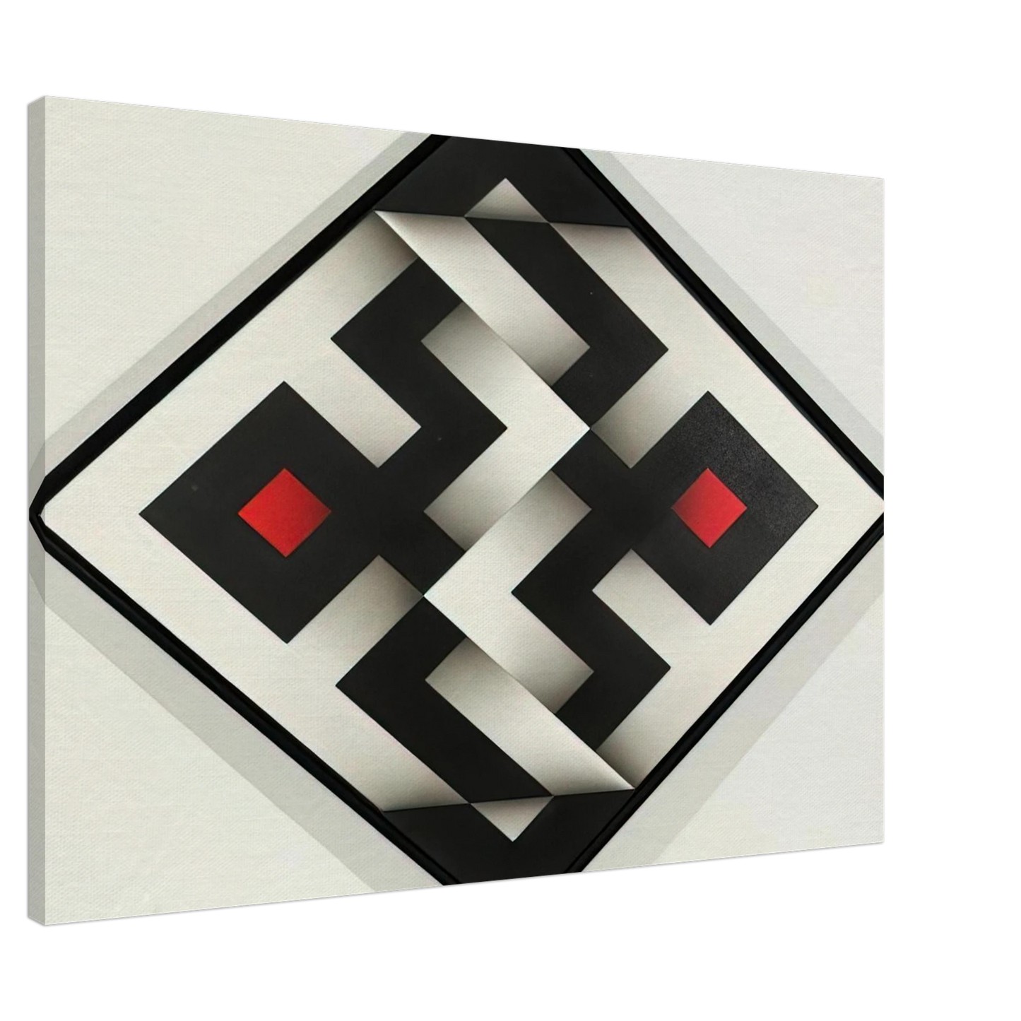 Omar Rayo - Ibawabi - 1975 Canvas - 20x30 cm / 8x12 inches-canvas