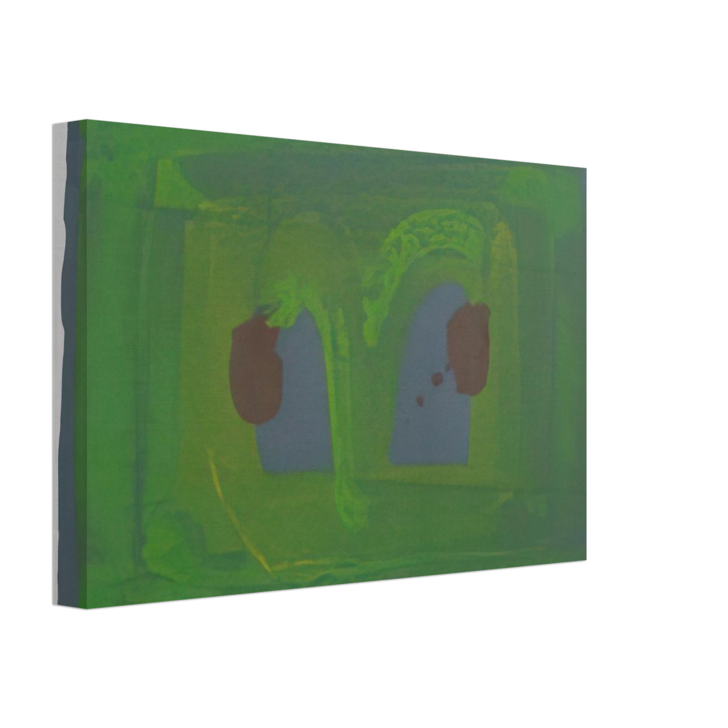 Howard Hodgkin - Lotus - 1980 Canvas - 40x60 cm / 16x24 inches-canvas