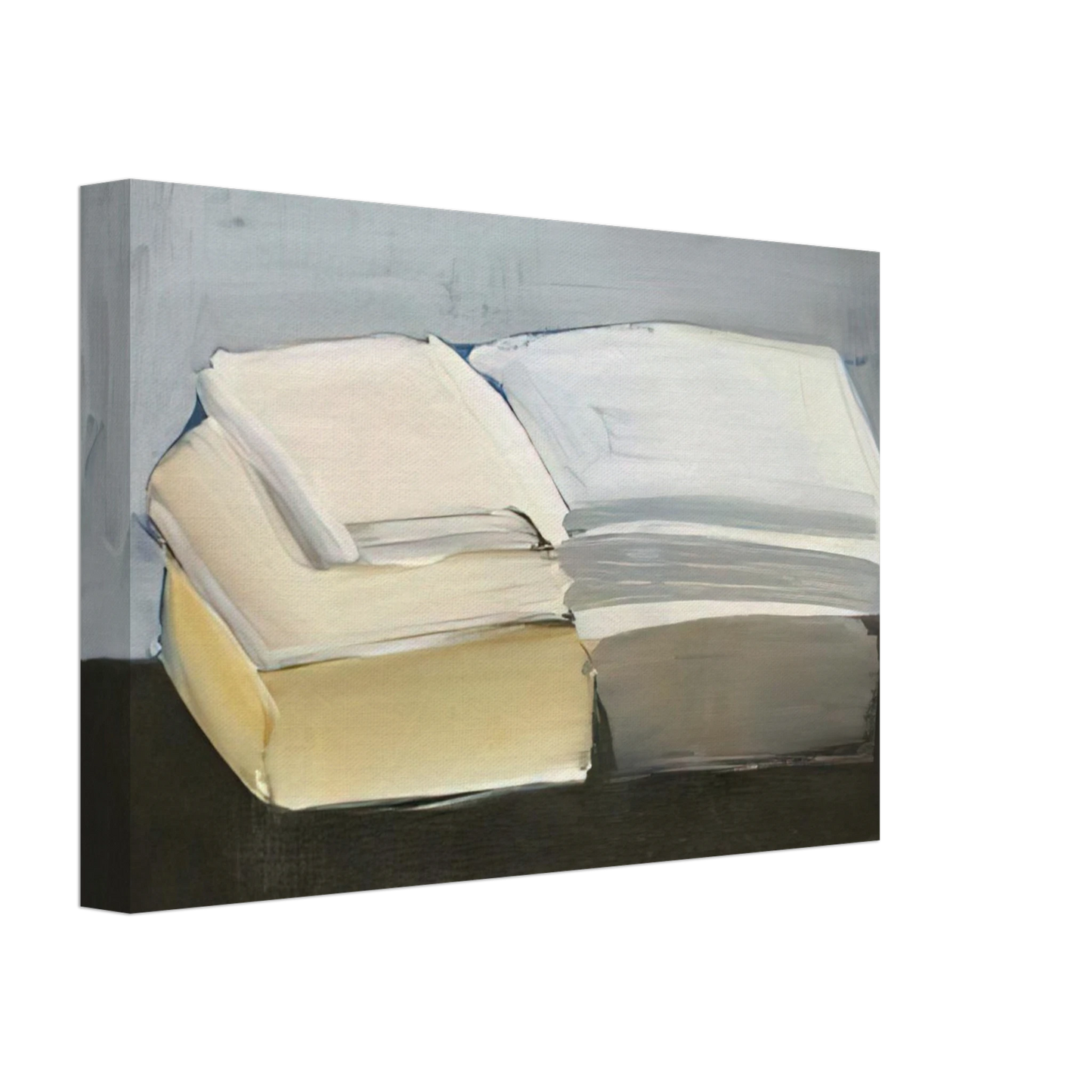 Nicolas de Stael - Livres - Lyrical Abstraction Canvas - 40x60 cm / 16x24 inches-canvas