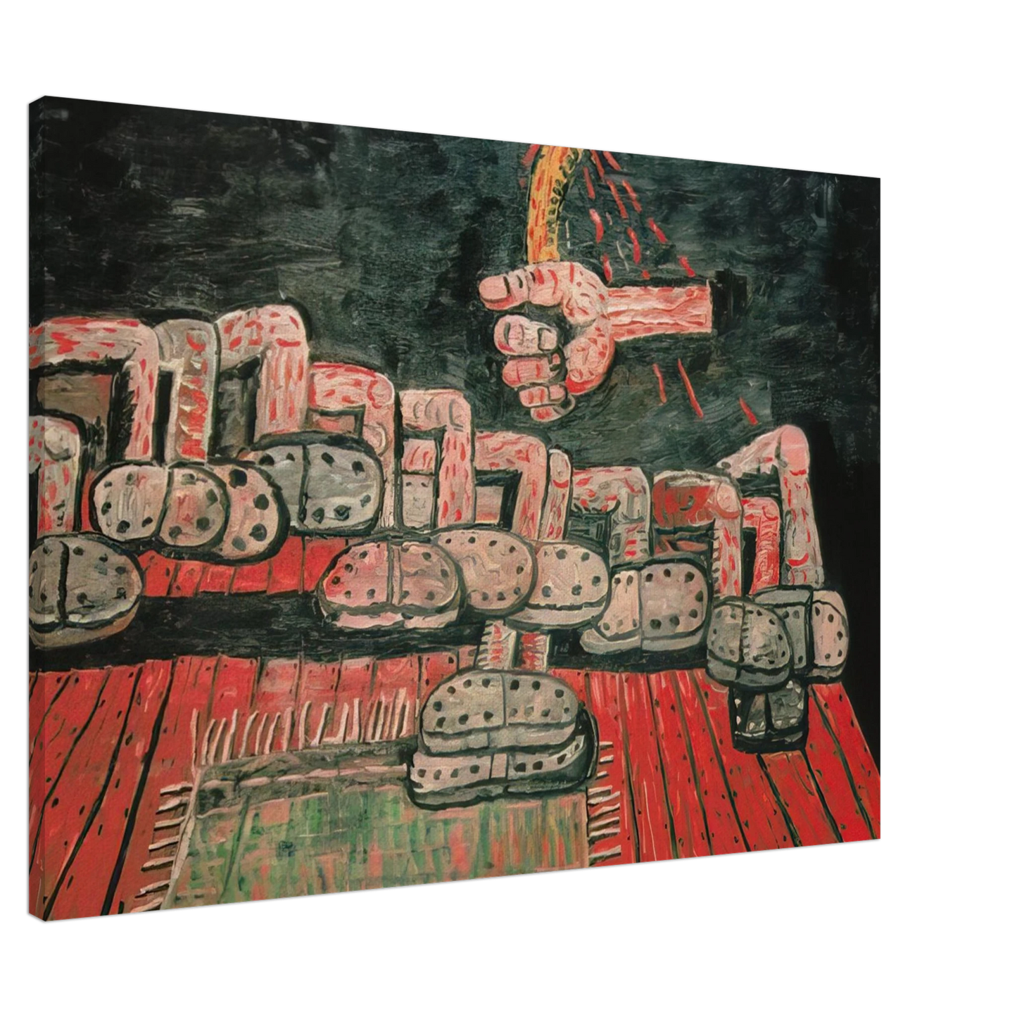 Philip Guston - ROOM Canvas - 20x30 cm / 8x12 inches-canvas