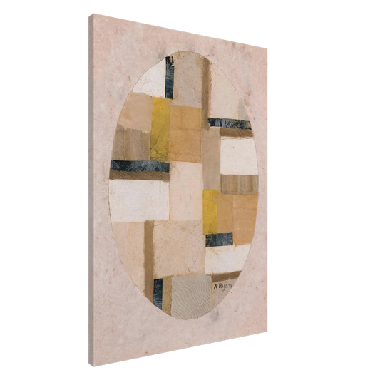 Anne Ryan - Number 456 - Abstract Expressionism Canvas - 20x30 cm / 8x12 inches-canvas