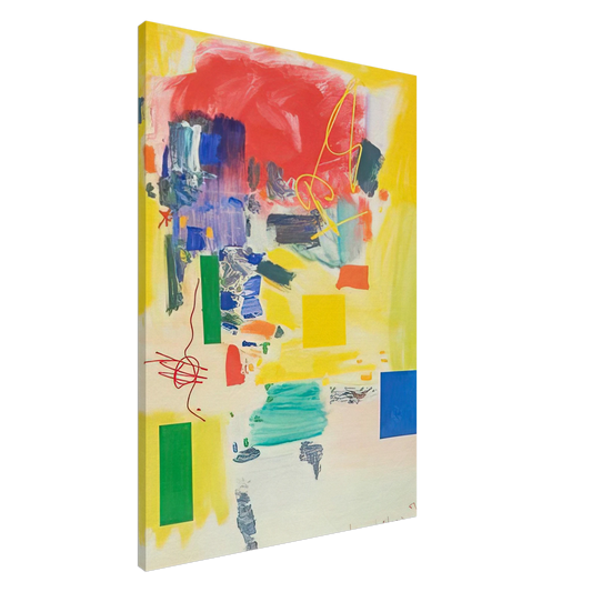 Hans Hofmann - Golden Splendor Canvas - 20x30 cm / 8x12 inches-canvas
