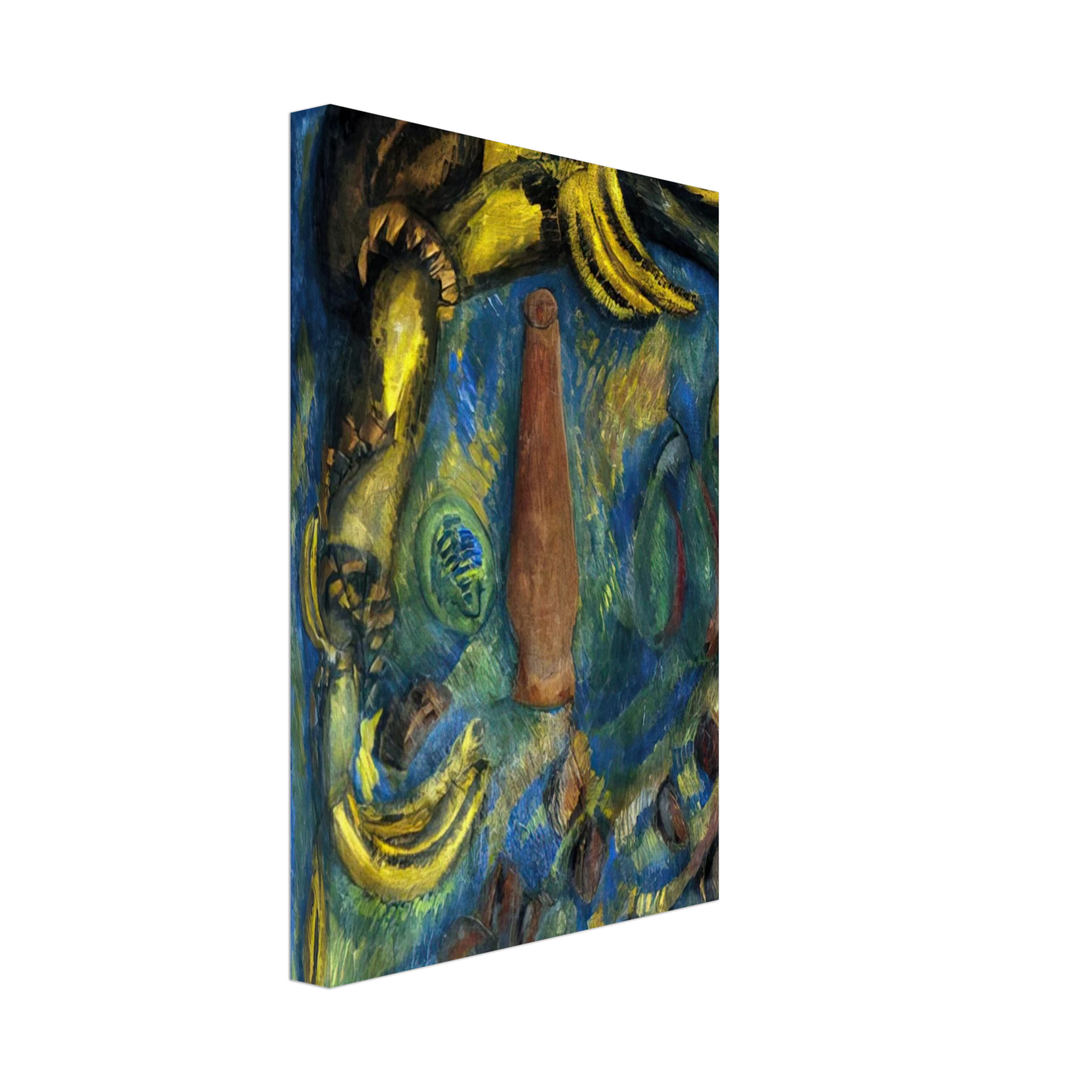 Raoul Dufy - STILL LIFE WITH BANANAS 1909 Canvas - 40x60 cm / 16x24 inches-canvas